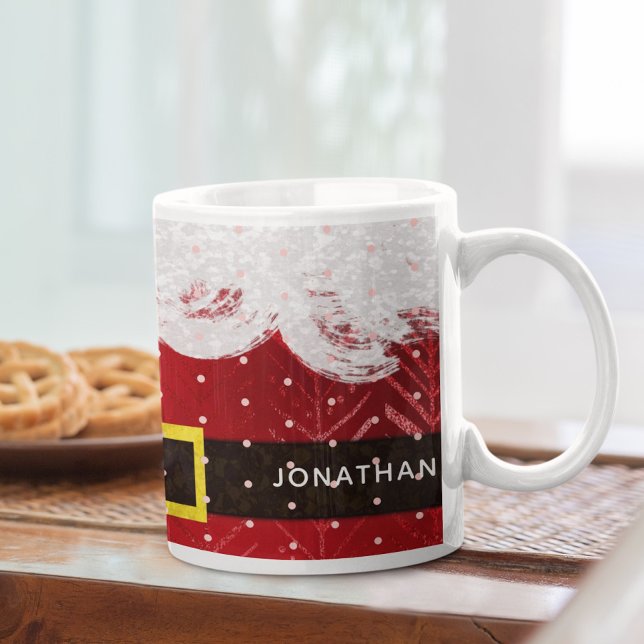 Mug Costume de Noël de Père Noël mignon (Créateur téléchargé)