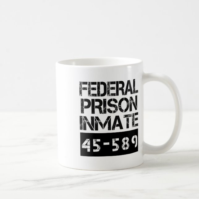Mug Costume de prisonnier de la prison fédérale d'Hall (Droite)