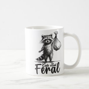 Mug Costume de Raton Laveur Panda Mignon Mais Sauvage