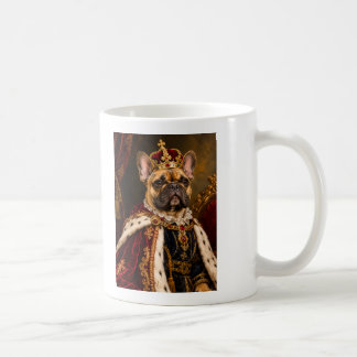 Mug Costume de roi de la Renaissance pour Bouledogue F