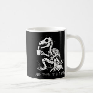 Mug Costume de squelette de dinosaure drôle Goth homme