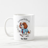 Costume de travail amusant Cavalier King Charles C
