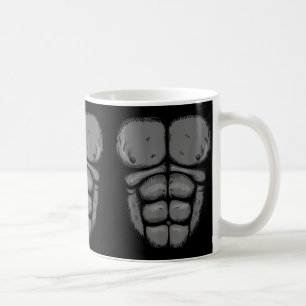 Mug Costume de ventre de gorille singe pour hommes Hal