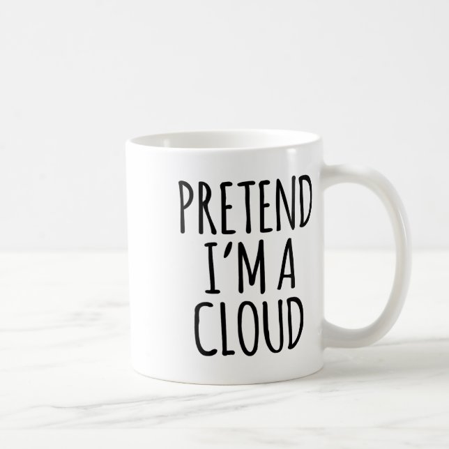 Mug Costume d'Halloween amusant - Cloud Cadeau Sky Hig (Droite)
