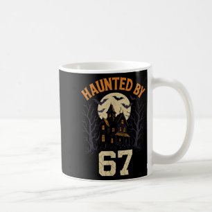 Mug Costume d'Halloween de mème 67 hanté par 6-7 Brain