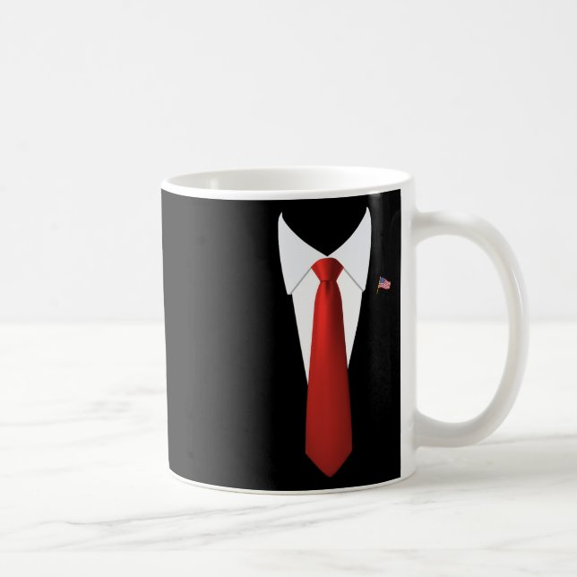Mug Costume d'Halloween décontracté de Funny President (Droite)