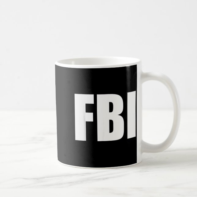 Mug Costume d'Halloween drôle d'agent inspecteur répli (Droite)