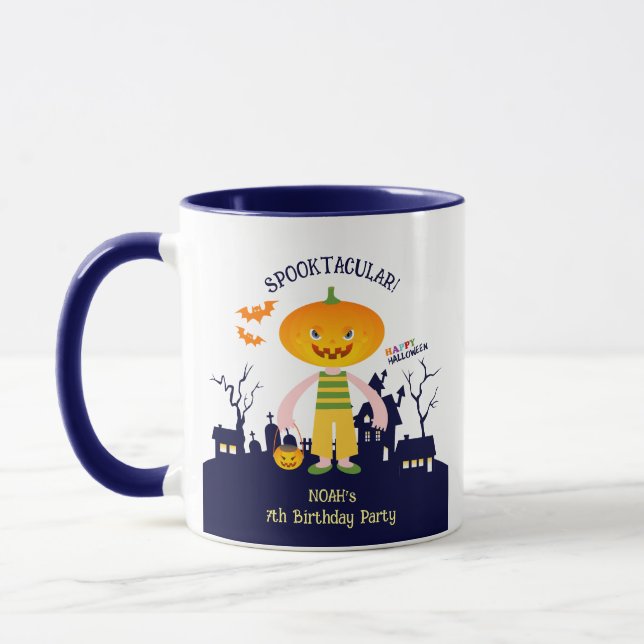 Mug Costume d'Halloween Garçon Fête d'anniversaire  (Gauche)