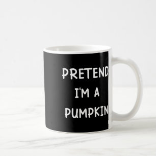 Mug Costume d'Halloween Lazy Faire semblant d'être un