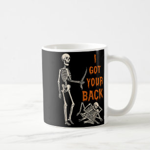 Mug Costume d'Halloween Squelettes J'ai Votre Dos Homm