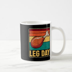 Mug Costume drôle de jour de jambes Dinde Jour Pèlerin