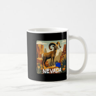 Mug Costume du désert cool du Nevada avec mouflon