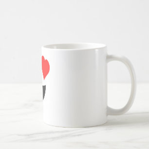 Mug Costume Emoji Halloween Mignonne Coeur yeux visage