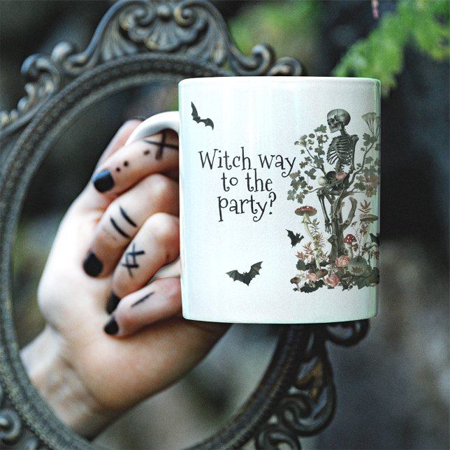 Mug Costume et cocktail de la forêt hantée d'Halloween (Créateur téléchargé)
