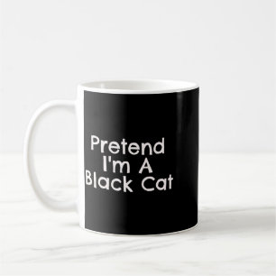 Mug Costume Facile de Chat Noir pour Halloween