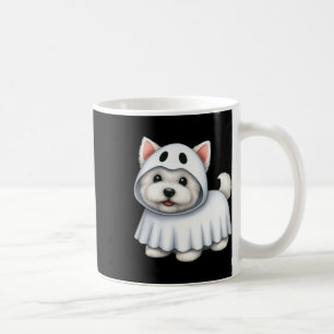 Mug Costume Halloween Chien Westin Ghost West Terrier