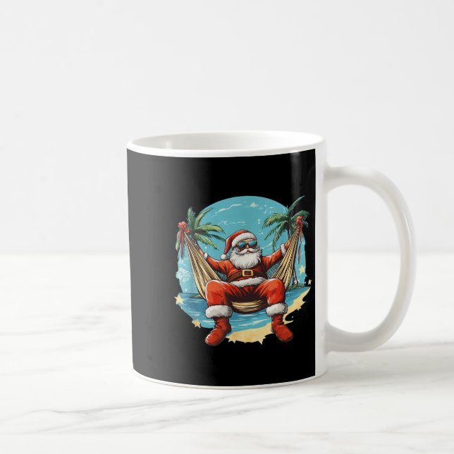 Mug Costume Hammock Santa Claus Avec Chaussures Sungle (Droite)