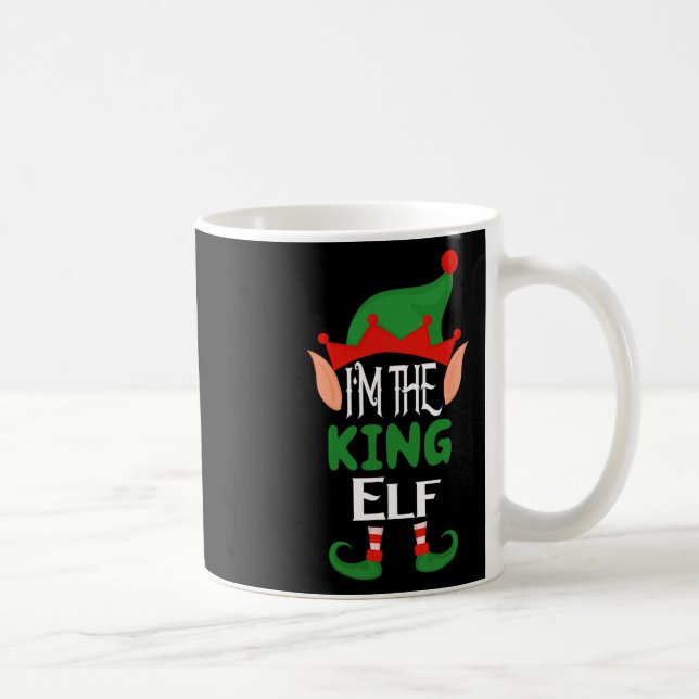 Mug Costume King Elf Funny Matching Family Group Chris (Droite)