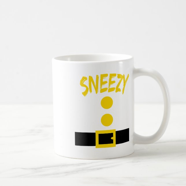 Mug Costume nain - Idée cadeau d'Halloween amusant - é (Droite)