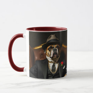 Mug Costume noir Imaginaire mignon chien