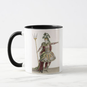Mug Costume pour Neptune dans plusieurs opéras, grav