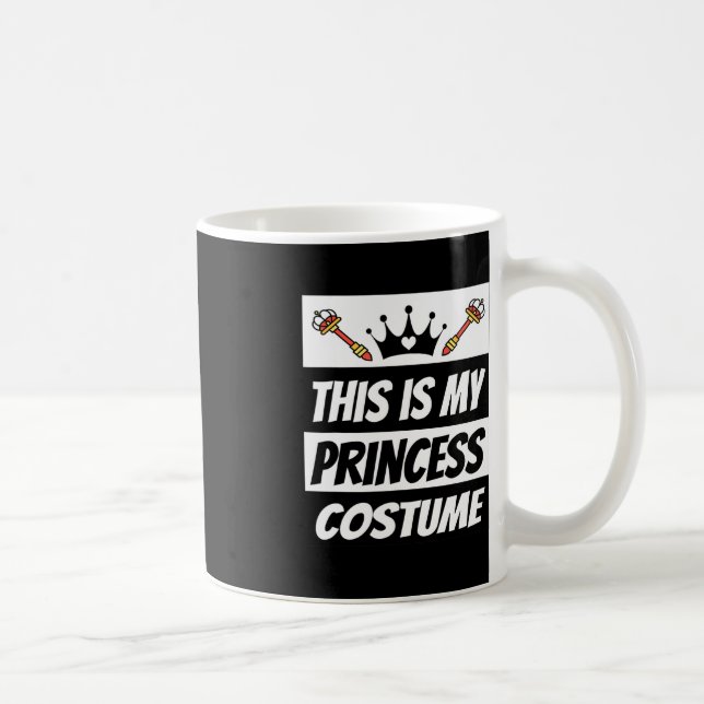 Mug Costume princesse rétro Halloween Costume (Droite)