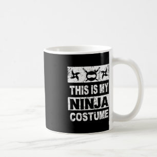 Mug Costume Retro Ninja Halloween Pour Enfants Hommes