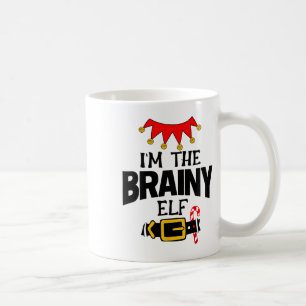 Mug Costumes d'elfe cérébral amusants Noël Famille Ma