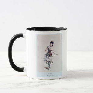 Mug Costumez la conception pour un harlequin féminin,