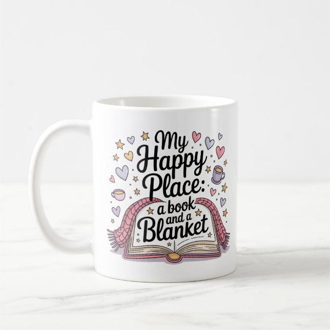 Mug Cosy Livre et couverture Pastel Whimsical (Gauche)
