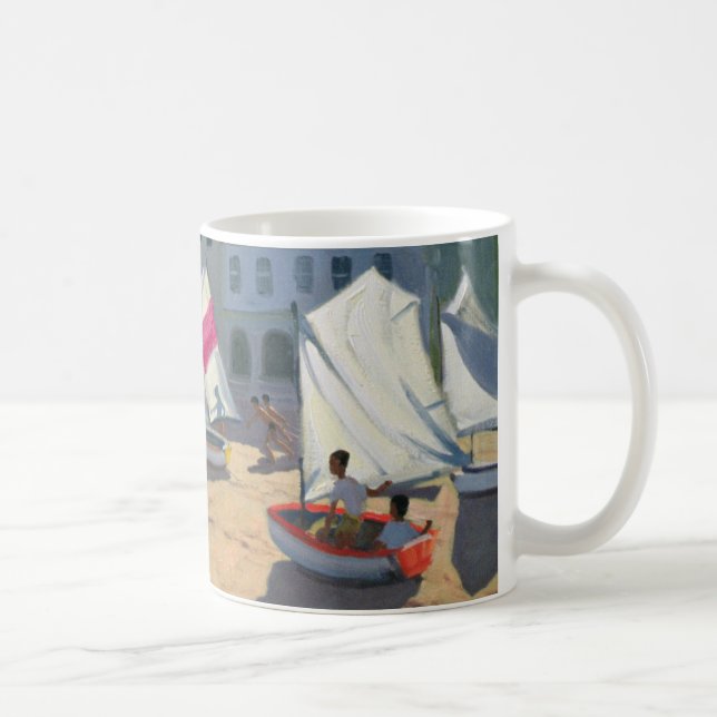 Mug Côte Brava 1999 de voiliers (Droite)