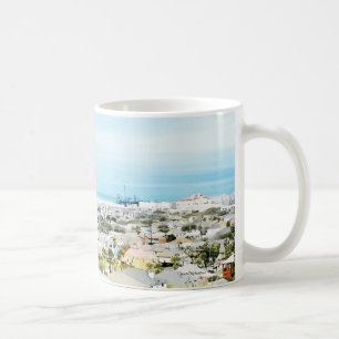 Mug Côte de Galveston, plage et vue sur la ville