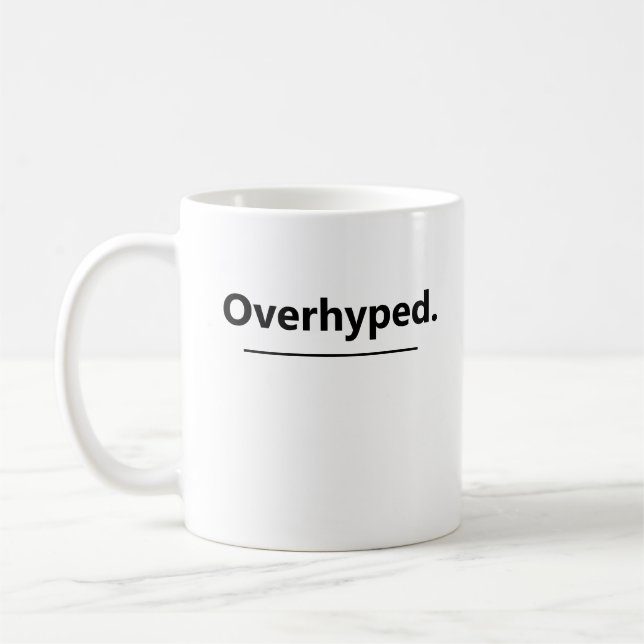 Mug Cote de margarita drôle surévaluée  (Gauche)