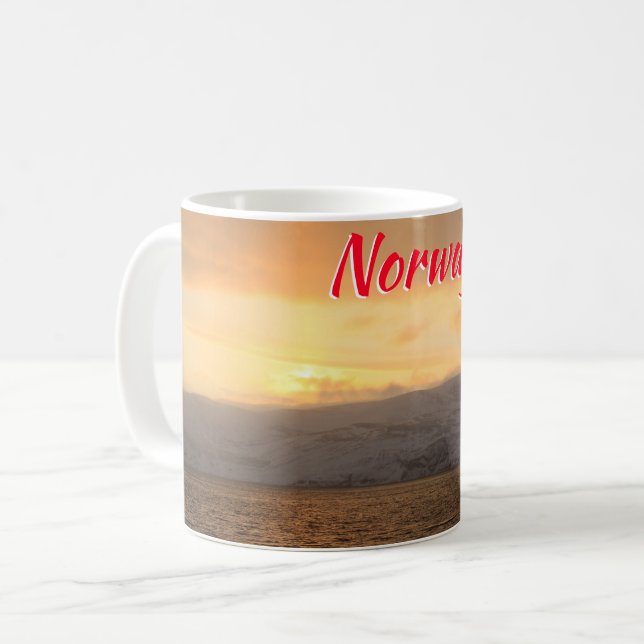 Mug Côte d'hiver de la Norvège (Devant gauche)
