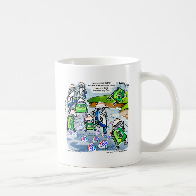 Mug Côte d'Ivoire Surprise Drôle Cadeaux Tee - shirts  (Droite)
