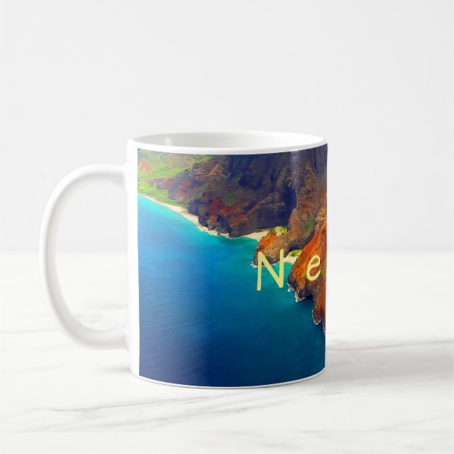 Mug Côte Kauai Hawaï de Nepali (Gauche)