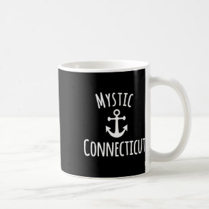 Mug Côte nautique de Mystic Connecticut pour la voile