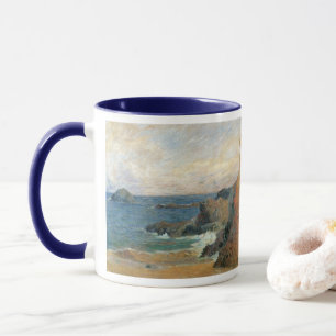 Mug Côte rocheuse par Paul Gauguin, Impressionnisme Vi