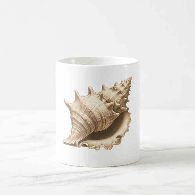 Mug Coteau/plage/coquillage nautique (Centre)