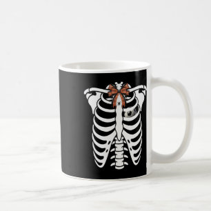 Mug Côtes de squelette Costume de football Halloween