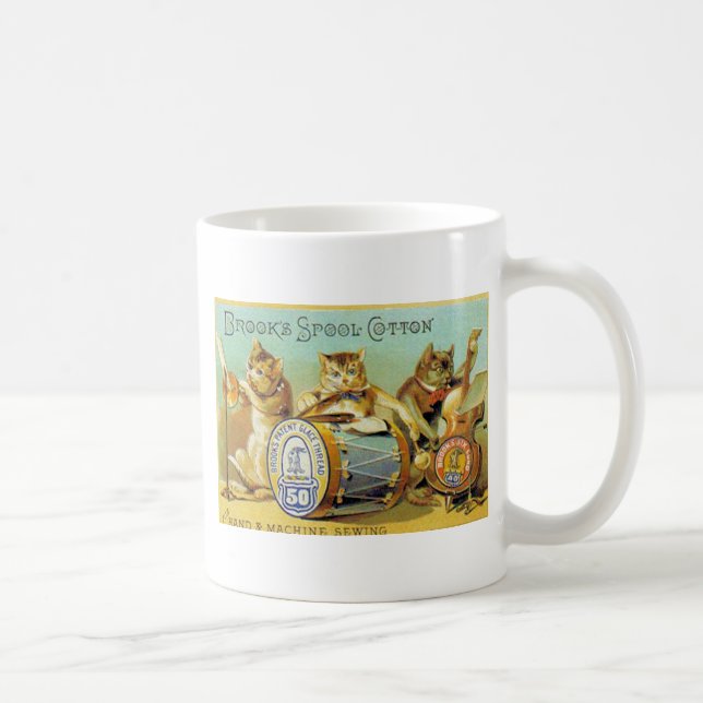 Mug Coton de bobine de ruisseaux (Droite)
