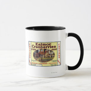 Mug Cottage Eatmor Cranberries Marque Étiquette