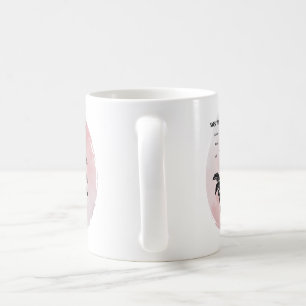 Mug Cottage Rose magique sur rose