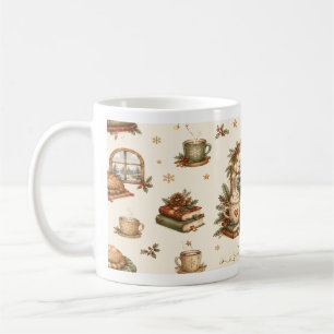 Mug Cottagecore Cocoa D'Hiver Cosy & Livres