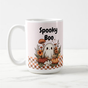 Mug Cottagecore de champignons Fantôme Rétro Halloween
