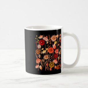 Mug Cottagecore Fleurs Pressées Floral Automne Chute W