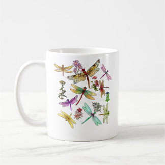 Mug Cottagecore Floral Dragonfly Breed Collection Ento