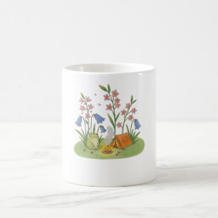Mug Cottagecore Grenouille Camping