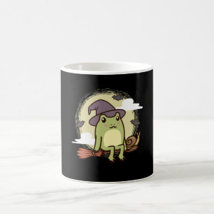Mug Cottagecore Grenouille esthétique avec Escargot de