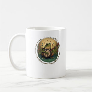 Mug Cottagecore Grenouille Jouant du Banjo Goblincore